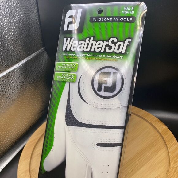 Men’s medium Footjoy WeatherSof left hand golf glove NITB - Picture 2 of 5